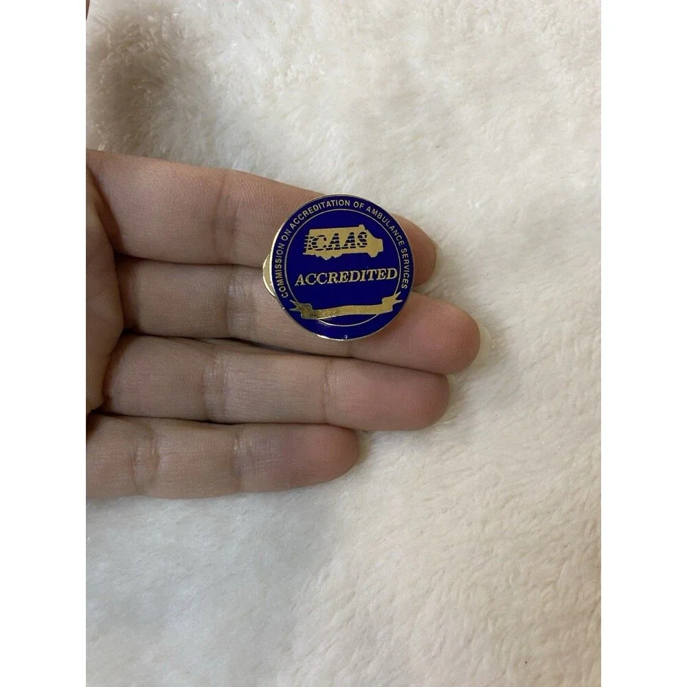 VTG Collectible EMS Pin CAAS Commission on Accreditation of Ambulance Services